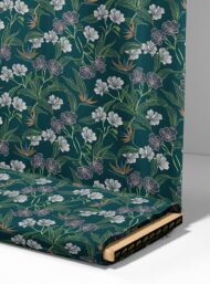 Bloom flower style with green,white colors - Image 4