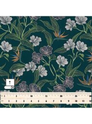 Bloom flower style with green,white colors - Image 5