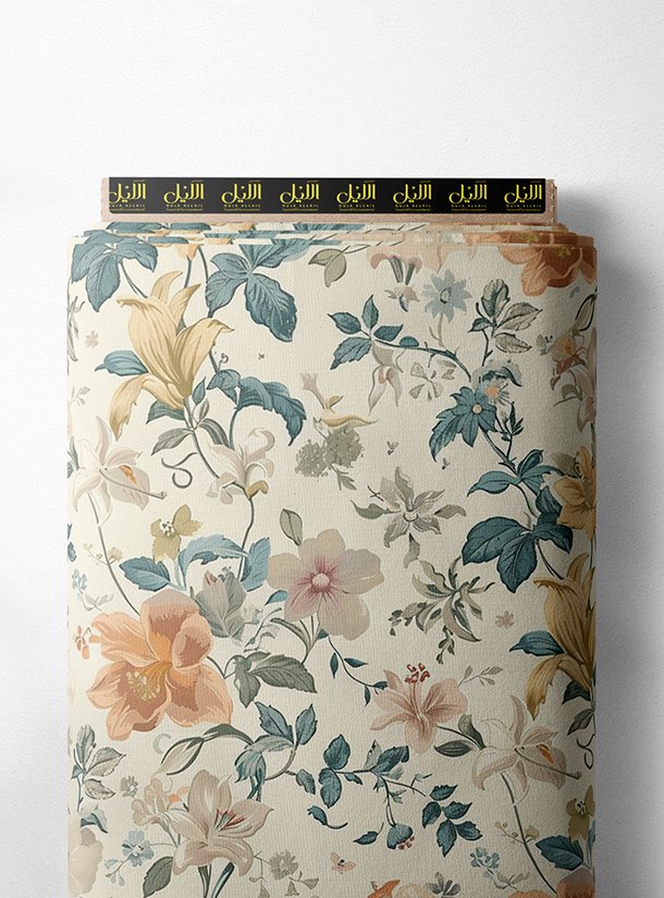 LAI01-1471_1-1.jpg Petal flower style with orange,green colors - Image 1