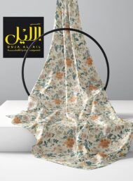 Petal flower style with orange,green colors - Image 2