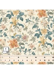 Petal flower style with orange,green colors - Image 5