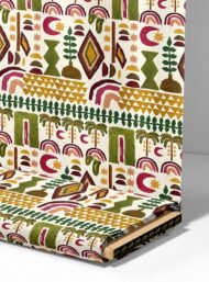 Shape mixed style with green,yellow colors - Image 4