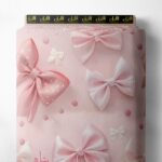 Bow others style with pink,white colors