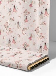 Fairy flower style with pink,green colors - Image 4