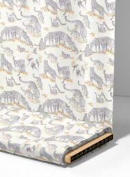 Tiger animal style with grey,yellow colors - Image 4