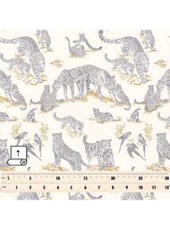 Tiger animal style with grey,yellow colors - Image 5