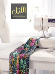 Leaf flower style with pink,green colors - Image 7