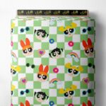 Flower mixed style with green,pink colors