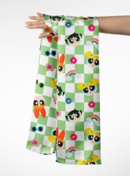 Flower mixed style with green,pink colors - Image 3