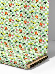 Flower mixed style with green,pink colors - Image 4