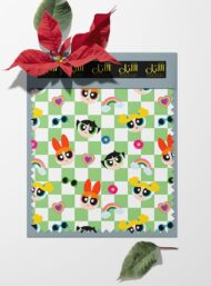 Flower mixed style with green,pink colors - Image 6