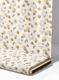 Dog animal style with pink,green colors - Image 4