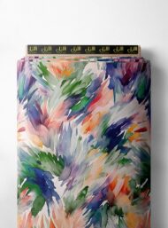 Color mixed style with green,blue colors