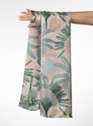 Palm nature style with green,pink colors - Image 3