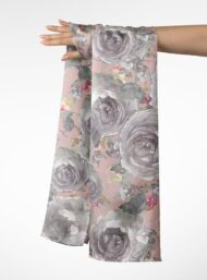 Rose flower style with grey, pink colors - Image 3