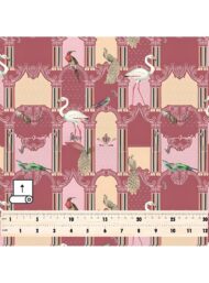 Bird flower style with pink,white colors - Image 5