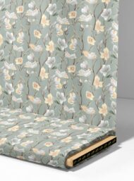 Petal flower style with white,green colors - Image 4