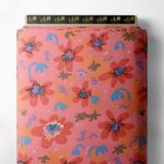 Bloom flower style with red,pink colors