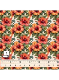 Petal flower style with red,green colors - Image 5