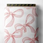 Bow others style with pink, white colors