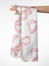 Bow others style with pink, white colors - Image 3