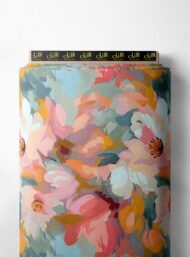 Petal flower style with pink,orange colors