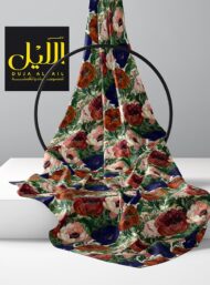 Petal flower style with red,green colors - Image 2