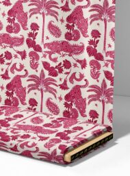 Leopard nature style with pink, red colors - Image 4