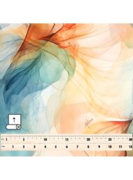 Flow abstract style with blue,orange colors - Image 5