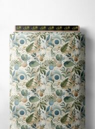 Leaf nature style with green,blue colors