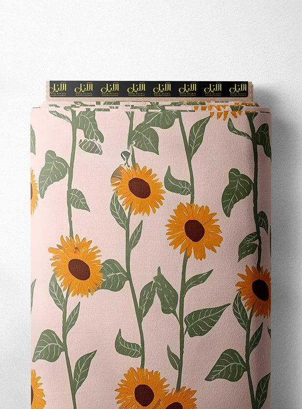 LAI01-1512_1-1.jpg Sunflower flower style with orange,green colors - Image 1