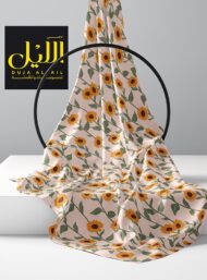 Sunflower flower style with orange,green colors - Image 2