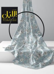 Bloom flower style with grey,white colors - Image 2