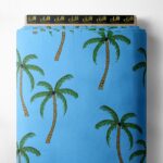 Palm nature style with green,brown colors