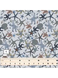 Starfish ocean and sky style with grey,blue colors - Image 5