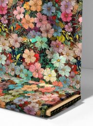 Petal flower style with pink,green colors - Image 4