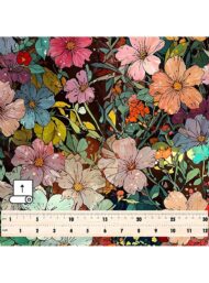 Petal flower style with pink,green colors - Image 5