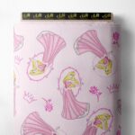 Princess flower style with pink, yellow colors