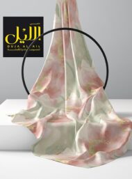 Petal flower style with pink,green colors - Image 2