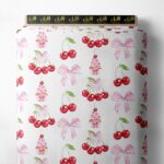 Cherry mixed style with red,pink colors