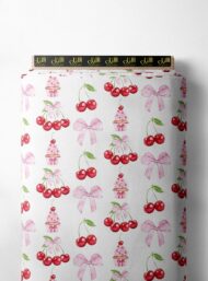 Cherry mixed style with red,pink colors