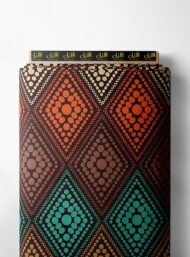 Dot others style with brown,orange colors