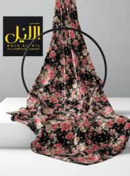 Rose flower style with pink,green colors - Image 2