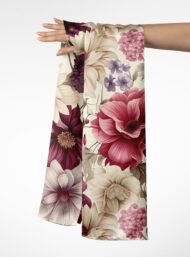 Bloom flower style with red,pink colors - Image 3