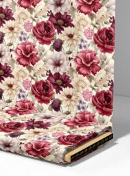 Bloom flower style with red,pink colors - Image 4