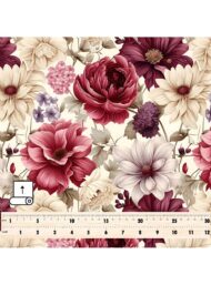 Bloom flower style with red,pink colors - Image 5