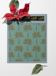 Palm nature style with green,brown colors - Image 6