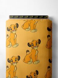 Lion animal style with orange,yellow colors