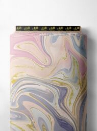 Swirl abstract style with pink,blue colors