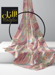 Flow abstract style with pink,brown colors - Image 2